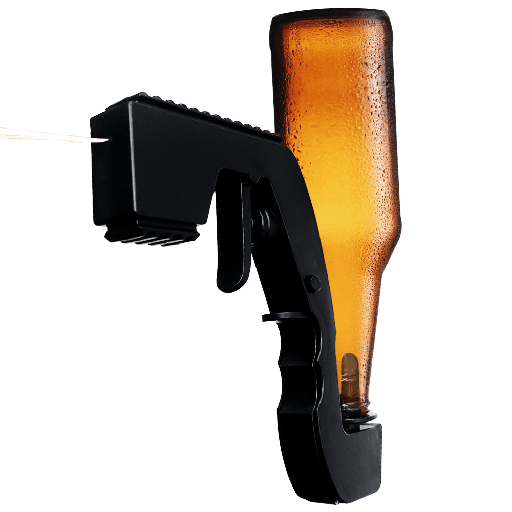 Pistolet à bière et champagne
